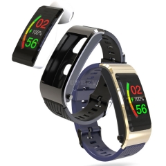 2in1 Multi-Function S2 Elegant Band Sport Smart Watch Fitness Bracelet Heart Rate Blood Pressure Female Wristband + Mono Bluetooth Headset