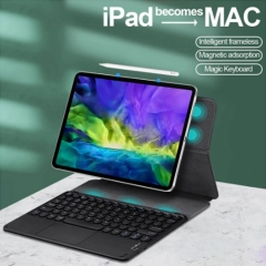 Kit Cover + Magnetic Keyboard For iPad Pro 11 2020 12.9 2018 Air 4 10.9 Bluetooth Touchpad Case Many Colors Work Student Holder Magic Travel